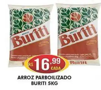 Supermercados Goes Arroz Parboilizado Buriti 5kg oferta