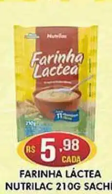 Supermercados Goes Farinha Láctea Nutrilac 210g oferta