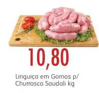 Epa Linguiça Em Gomos P Churrasco Saudali 1kg oferta