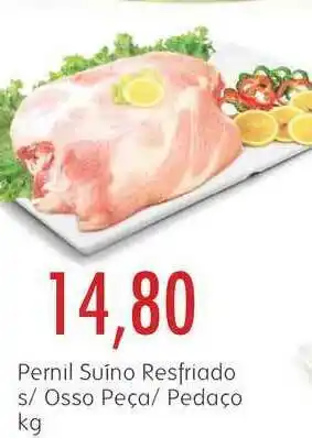 Epa Pernil Suino Resfriado S Osso Peça Pedaço 1kg oferta