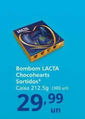 Bombom Lacta Chocohearts Sortidos 212.5g