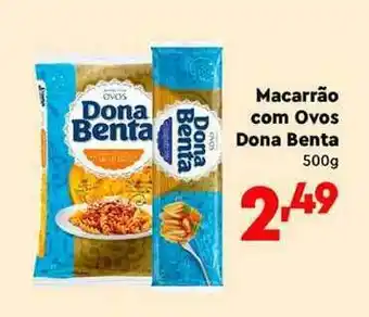 Supermercado Lavapés Macarrão Com Ovos Dona Benta 500g oferta