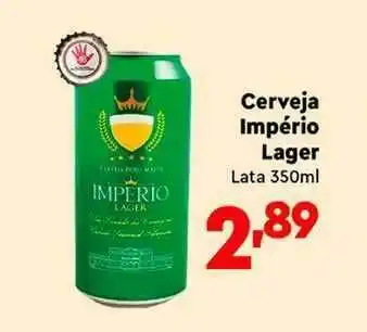 Supermercado Lavapés Cerveja Império Lager 350ml oferta