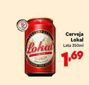 Supermercado Lavapés Cerveja Lokal Lata 350ml oferta