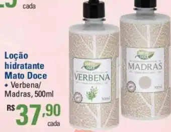 locao hidratante Mato Doce 500ml