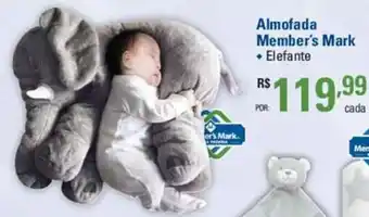 Sam's Club Almofada Member's Mark - Elefante oferta