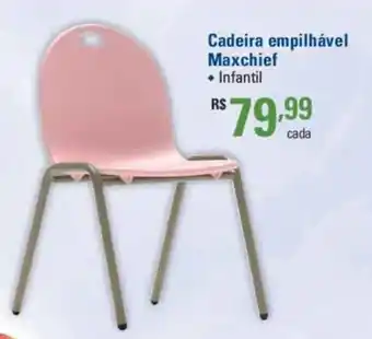 Sam's Club Cadeira empilhavel Maxchief oferta