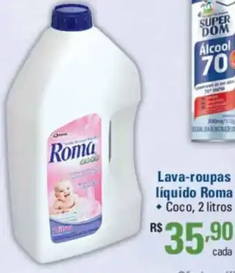 Sam's Club Lava roupas liquido Roma 2L oferta
