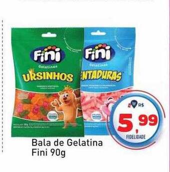Tonin Superatacado Bala de gelatina fini oferta