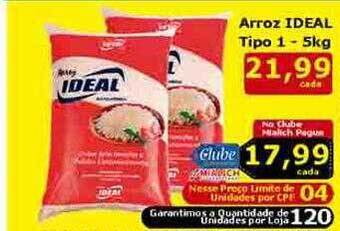 Mialich Supermercados Arroz ideal tipo 1 oferta