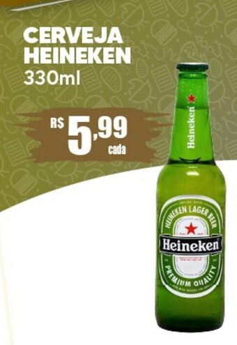 Supermercado Precito Cerveja Heineken 330ml oferta