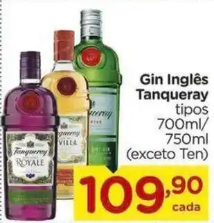 Carrefour Gin Inglês Tanqueray 700ml/750ml oferta
