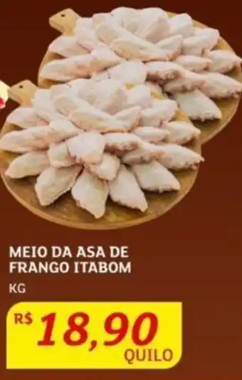 Assaí Atacadista Meio da asa de Frango Itabom 1kg oferta