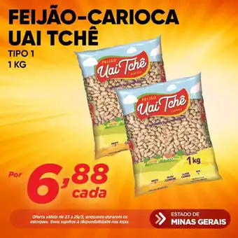 Feijão Carioca Uai Tchê 1kg
