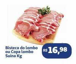 Bisteca do lombo ou copa lombo suína kg