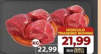 Supermercados Tiaozinho Músculo traseiro bovino oferta