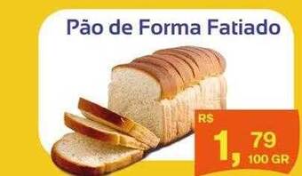 Supermercados Planalto Pão de forma fatiado oferta