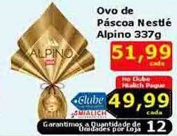 Mialich Supermercados Ovo de páscoa nestlé alpino oferta