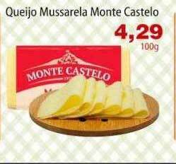 Queijo mussarela monte castelo