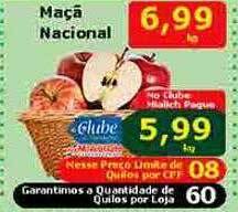 Mialich Supermercados Maçã nacional oferta