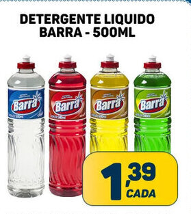 Dom Atacadista Detergente Líquido Barra 500ml oferta