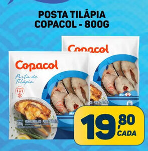Dom Atacadista Posta Tilápia Copacol 800g oferta