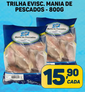 Dom Atacadista Trilha Evisc. Mania de Pescados 800g oferta