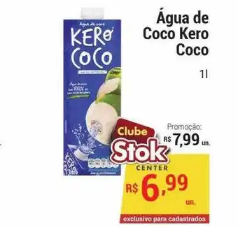 Stok Center Água de coco kero coco oferta