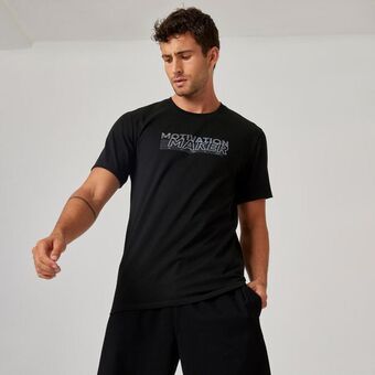 Decathlon Camisa masculina de ginástica slim 500 oferta