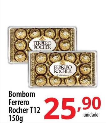Akki Atacadista Bombom ferrero rocher t12 oferta