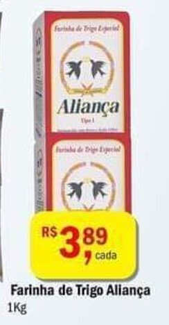 Farinha de Trigo Aliança 1kg