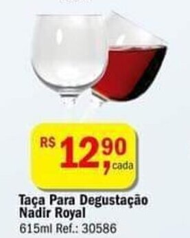 Ultrabox Taça para Degustação Nadir Royal 615ml oferta