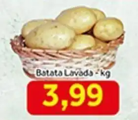 Shibata Supermercados Batata Lavada 1kg oferta