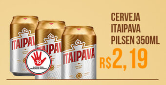 Supermercados Joanin Cerveja Itaipava Pilsen 350ml oferta