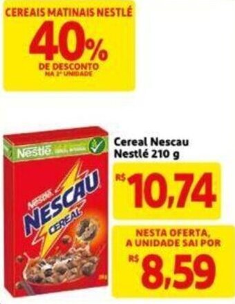 Extra Supermercado Cereal Nescau Nestlé 210g oferta