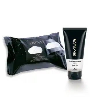 Kit de limpeza facial fresh aviva jequiti