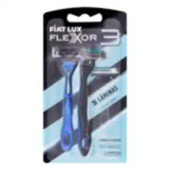 Superbom Supermercado Aparelho de barbear fiat lux 2un 3 lam. azul oferta
