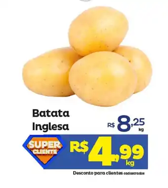 Super Lagoa Batata Inglesa 1kg oferta