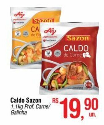Fort Atacadista Caldo Sazón 1.1kg oferta