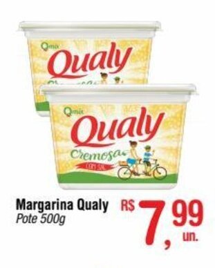 Fort Atacadista Margarina Qualy 500g oferta