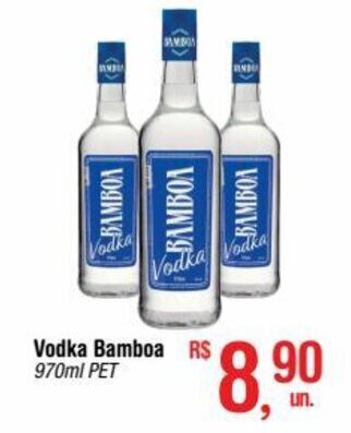 Fort Atacadista Vodka Bamboa 970ml oferta