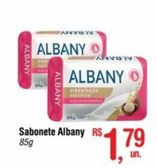 Fort Atacadista Sabonete Albany 85g oferta