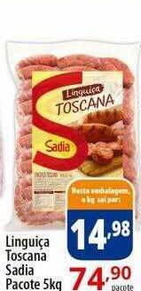 Akki Atacadista Linguiça toscana sadia oferta