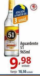 Akki Atacadista Aguardente 51 oferta