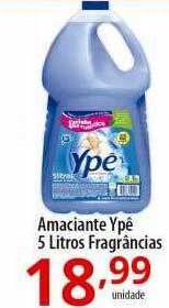 Akki Atacadista Amaciante ypê 5 litros fragrâncias oferta