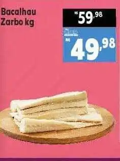 GoodBom Bacalhau zarbo oferta