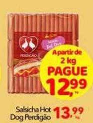 Lopes Supermercados Salsicha hot dog perdigão oferta
