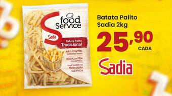 Supermercado Bergamini Batata palito sadia oferta