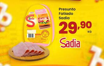 Supermercado Bergamini Presunto fatiado sadia oferta