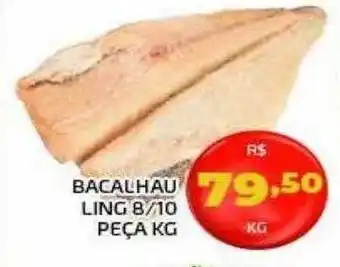 Bacalhau ling 8-10 peça kg